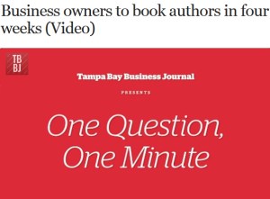 Buisness Owners to Authors in 4 Weeks