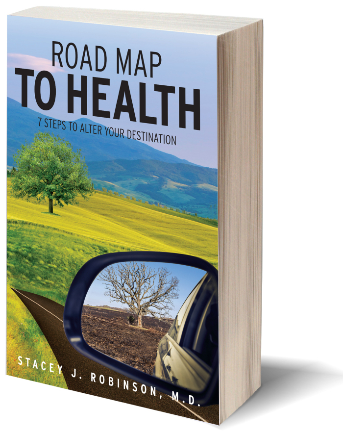 Blank white book w/path