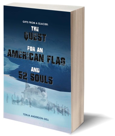 Blank white book w/path