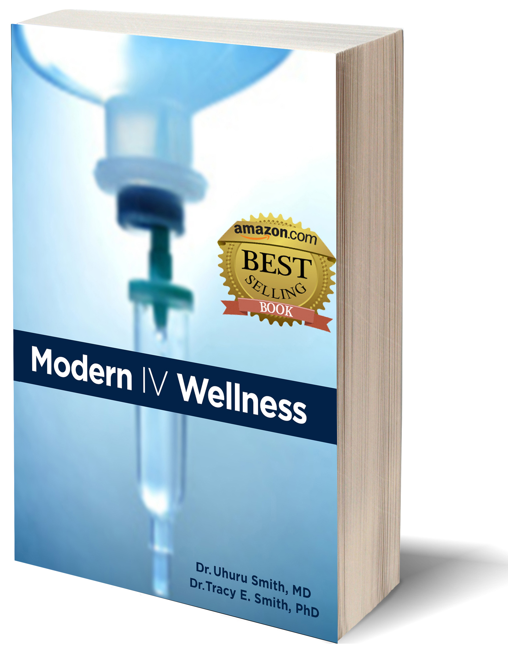 Blank white book w/path