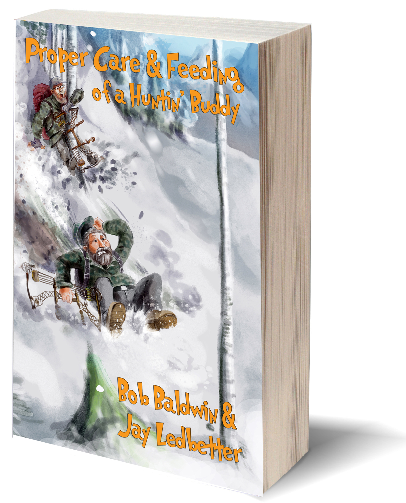 Blank white book w/path