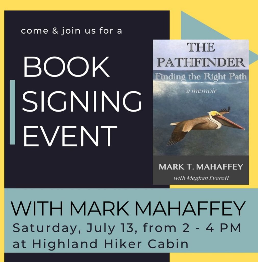 Book Signing Alert in NC - Mark Mahaffey 
