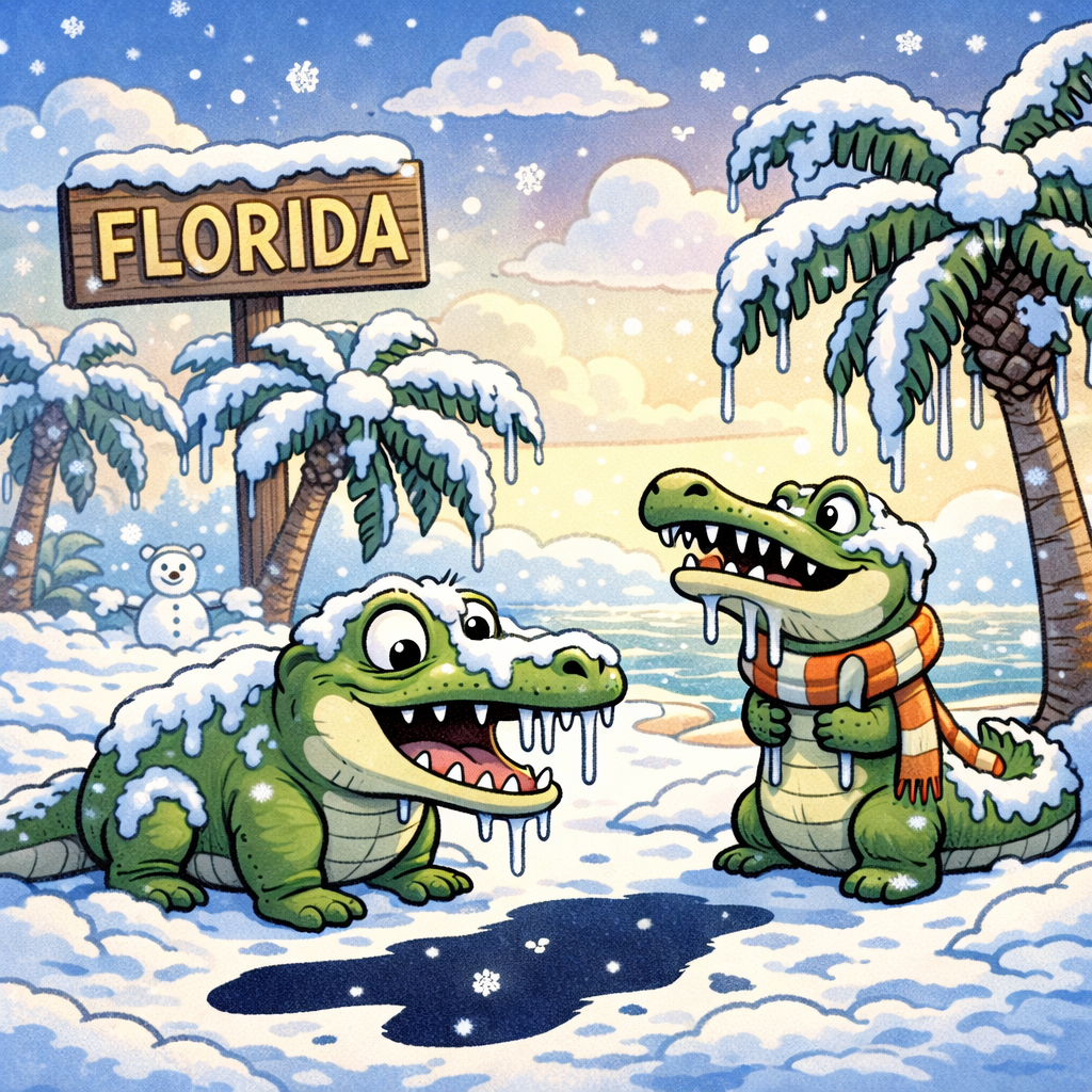 snowy Florida 2026